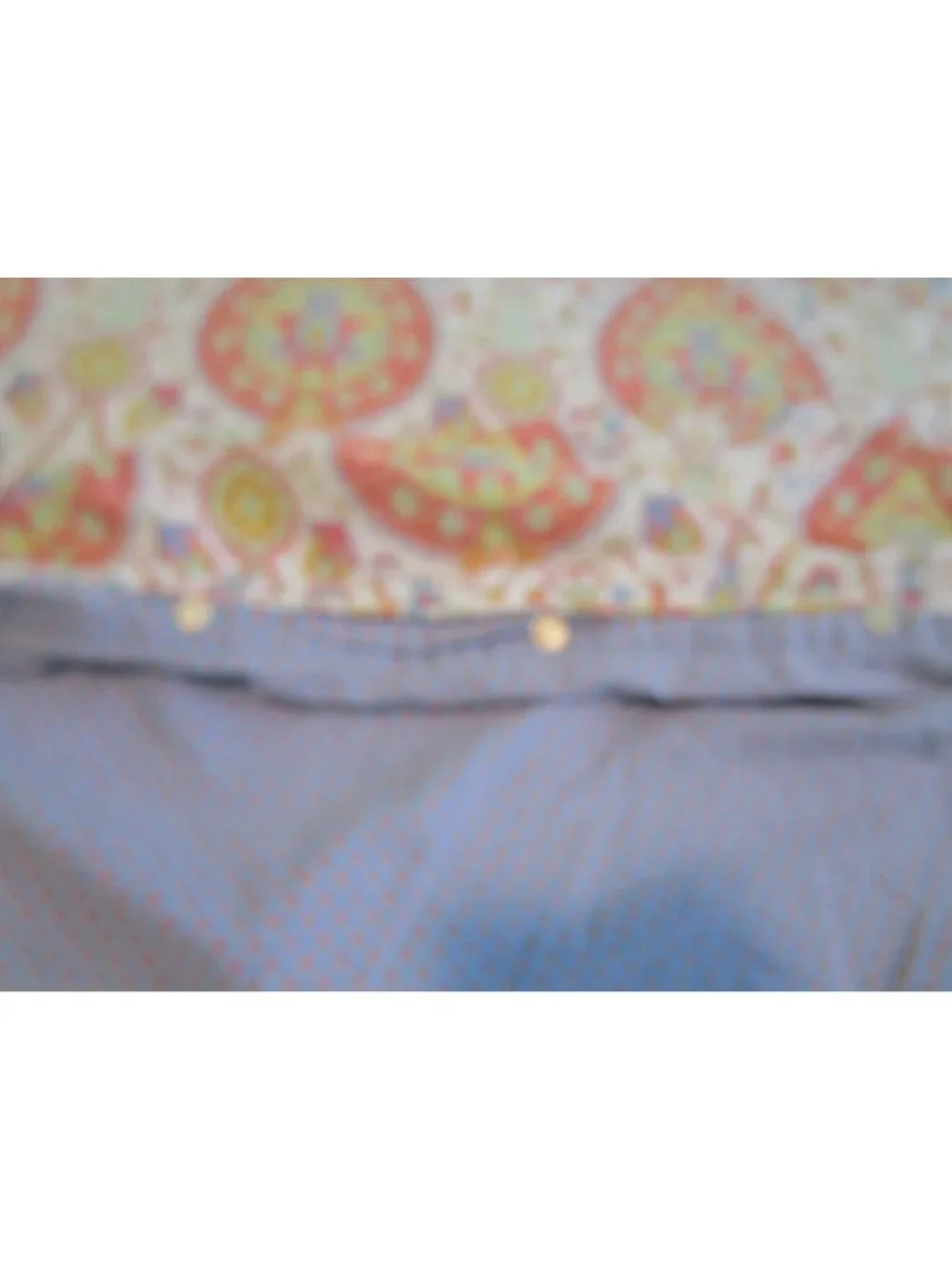 Vintage Lauren Ralph Lauren Full Queen Reversible Duvet Cover Paisley Floral